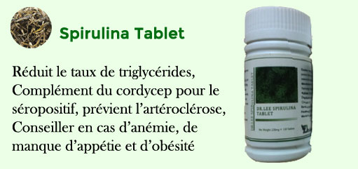 Spirulina tablet
